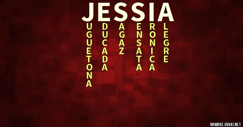 Acróstico jessia