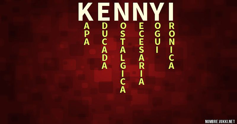 Acróstico kennyi