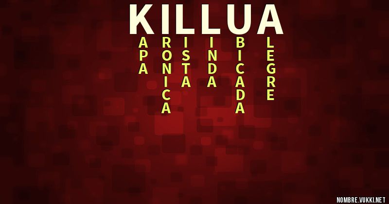 Acróstico killua