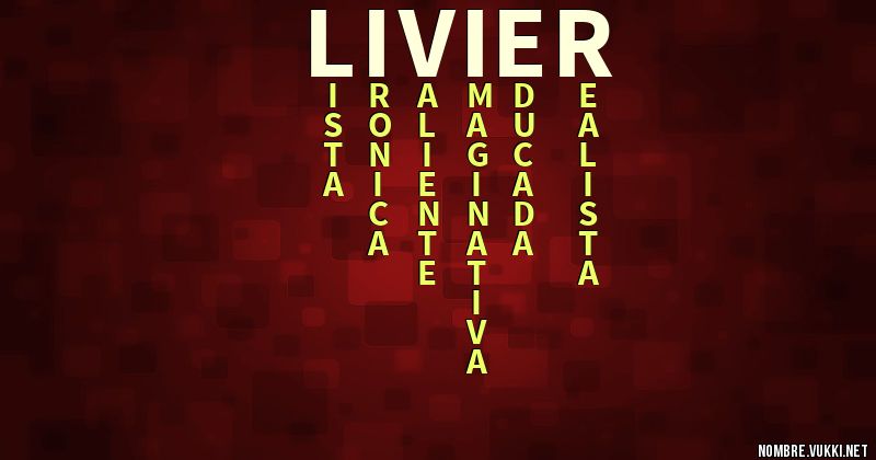 Acróstico livier