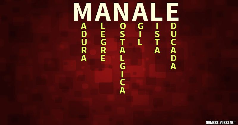 Acróstico manale
