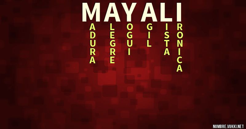 Acróstico mayali