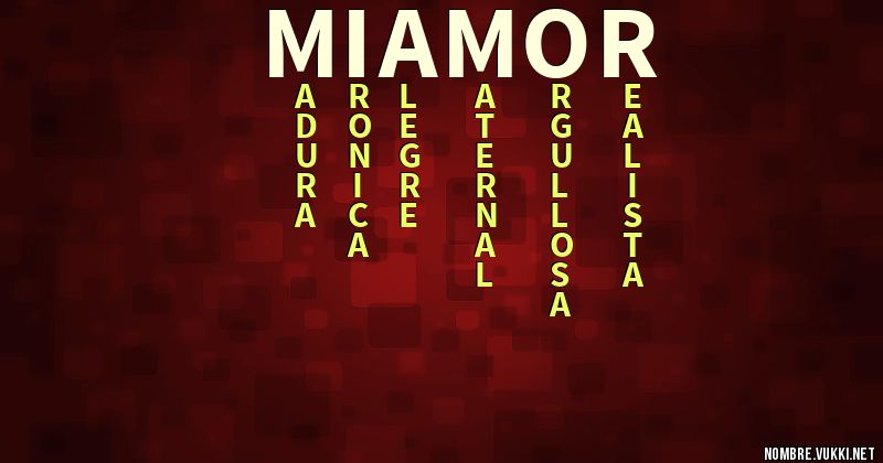 Acróstico mi amor