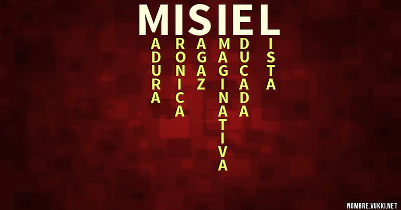 Acróstico misiel