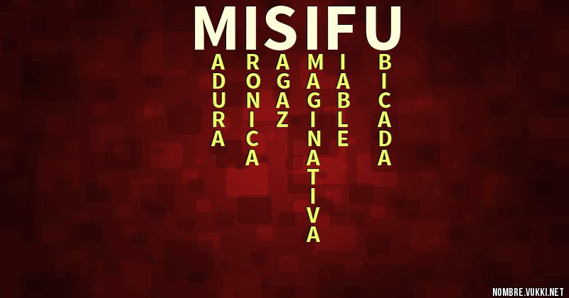 Acróstico misifú