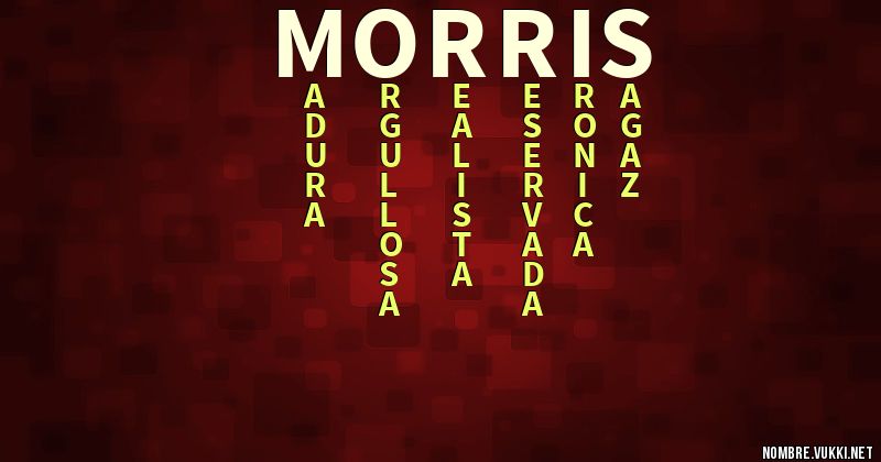 Acróstico morris
