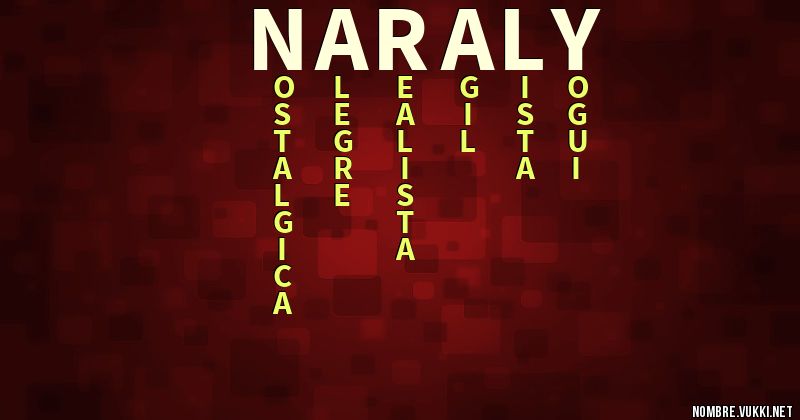 Acróstico naraly