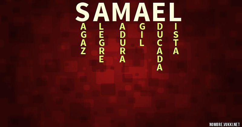 Acróstico samael