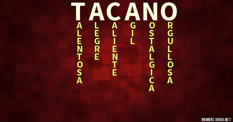 Acróstico tacaño