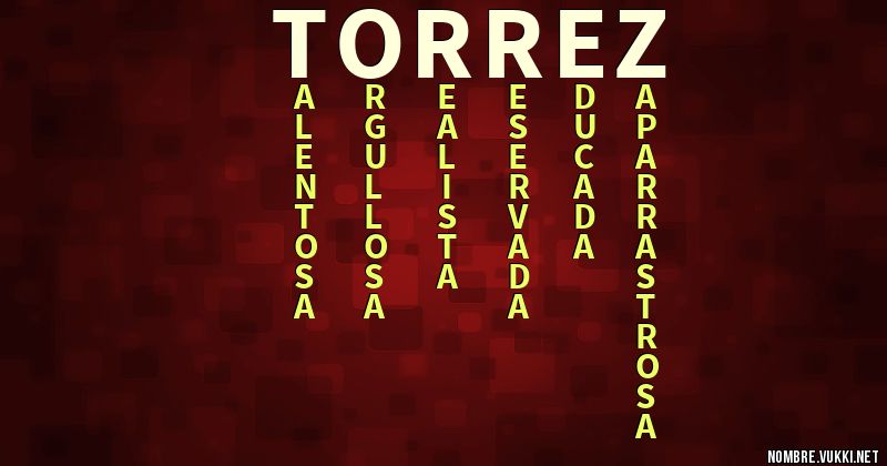 Acróstico torrez