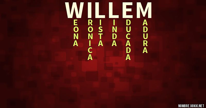 Acróstico willem