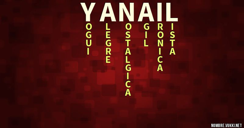 Acróstico yanail