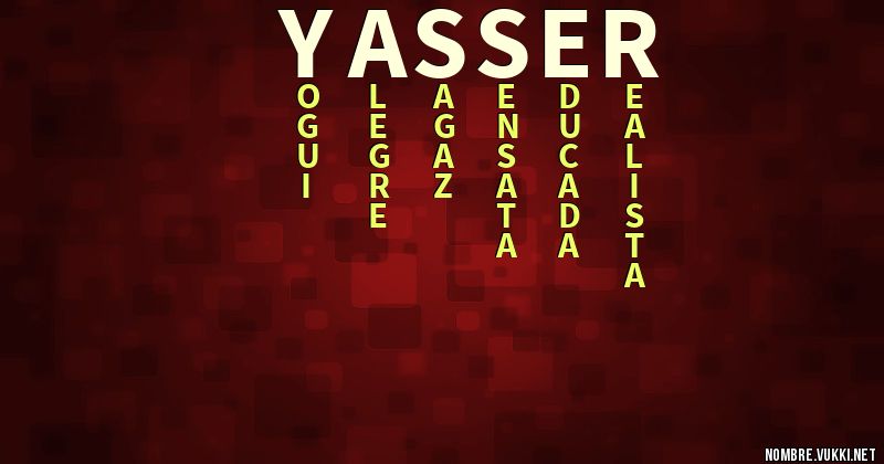 Acróstico yasser