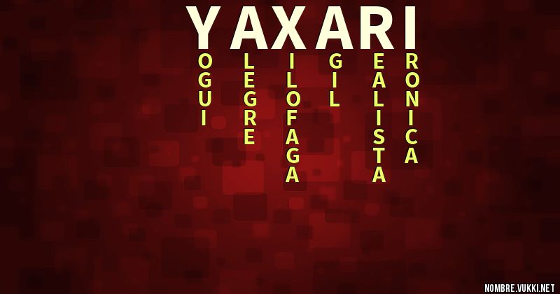 Acróstico yaxari