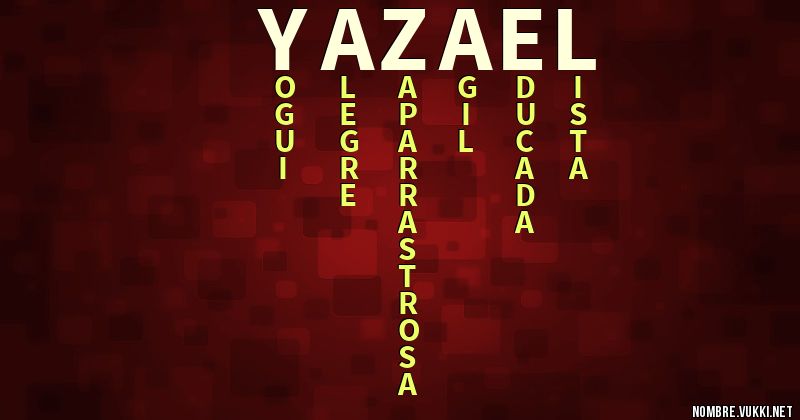 Acróstico yazael