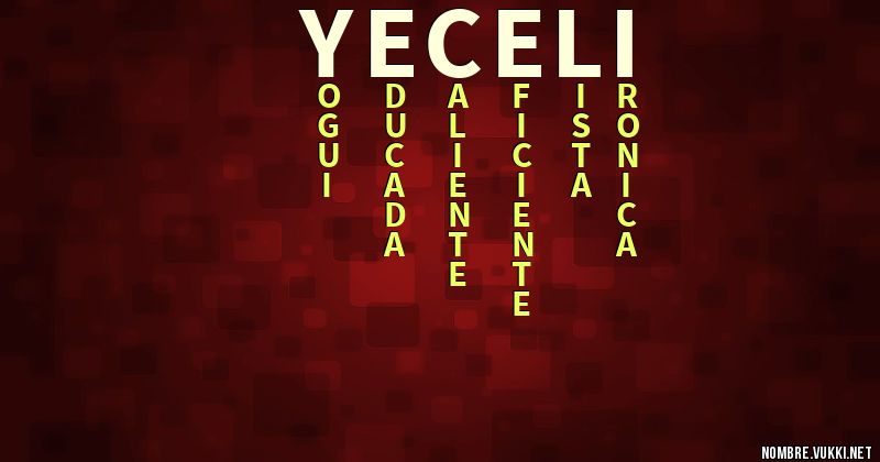 Acróstico yeceli