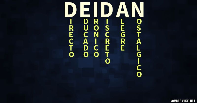 Acróstico deidan
