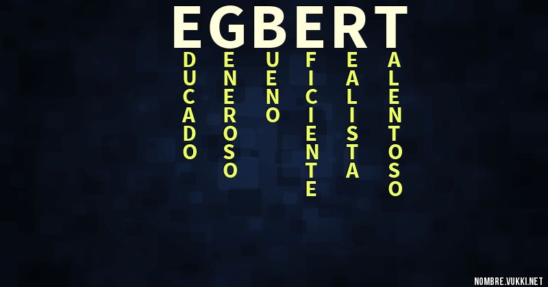 Acróstico egbert