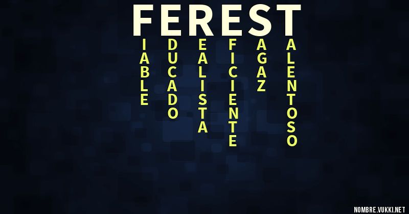 Acróstico ferest