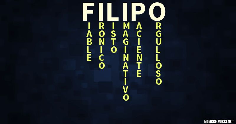 Acróstico filipo