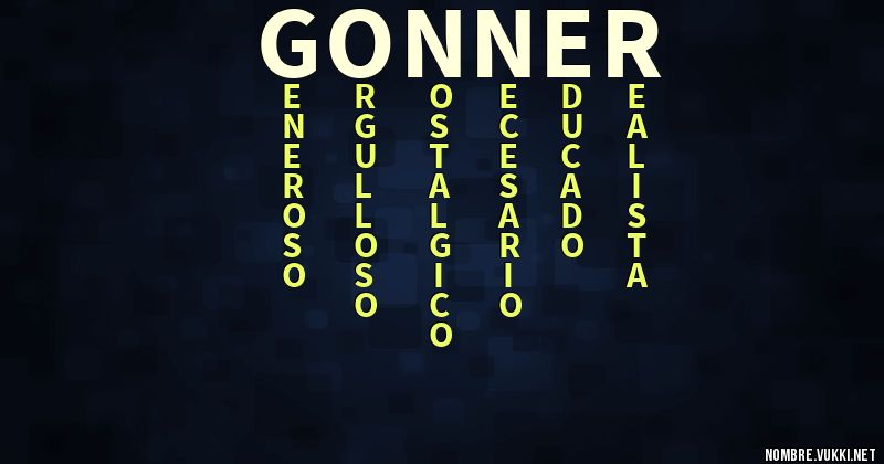 Acróstico gonner