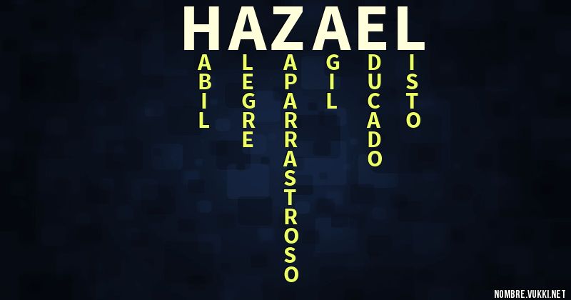 Acróstico hazael