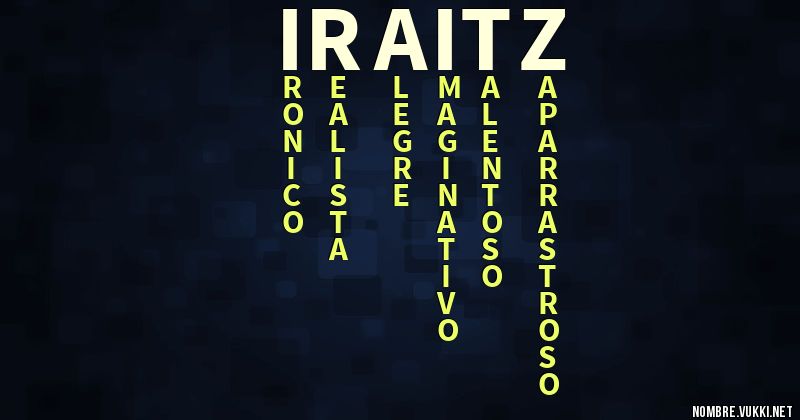 Acróstico iraitz