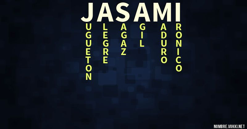 Acróstico jasami