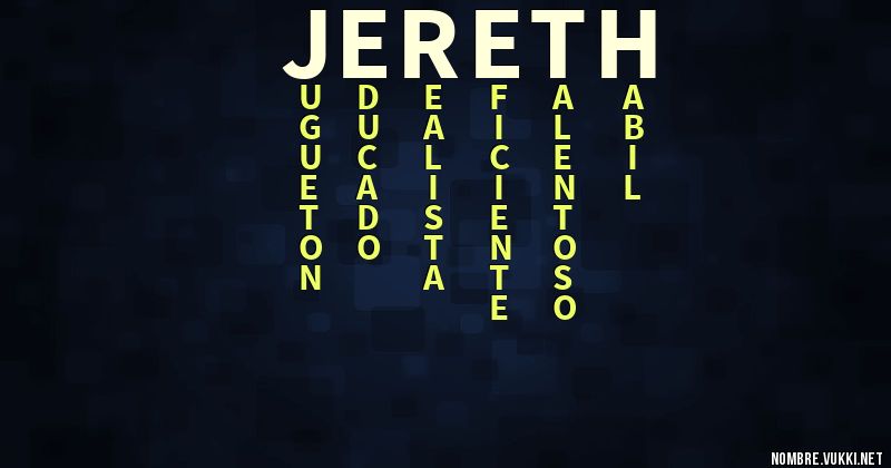 Acróstico jereth