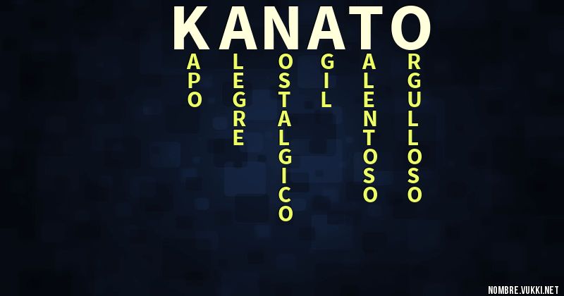 Acróstico kanato