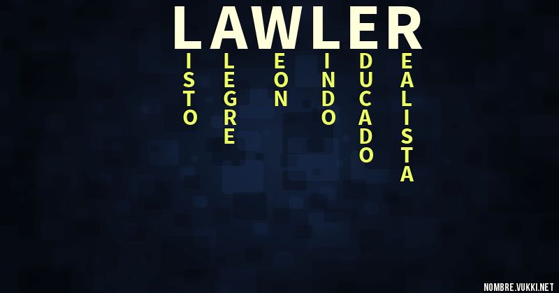 Acróstico lawler