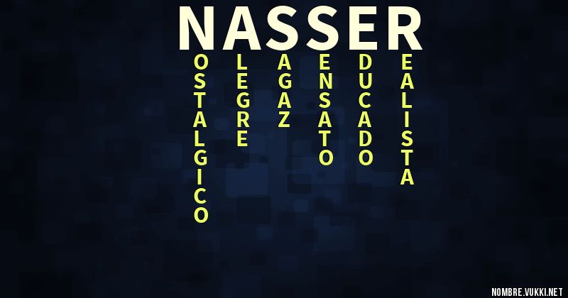 Acróstico nasser