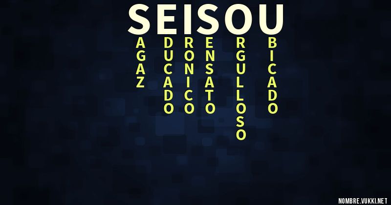 Acróstico seisou