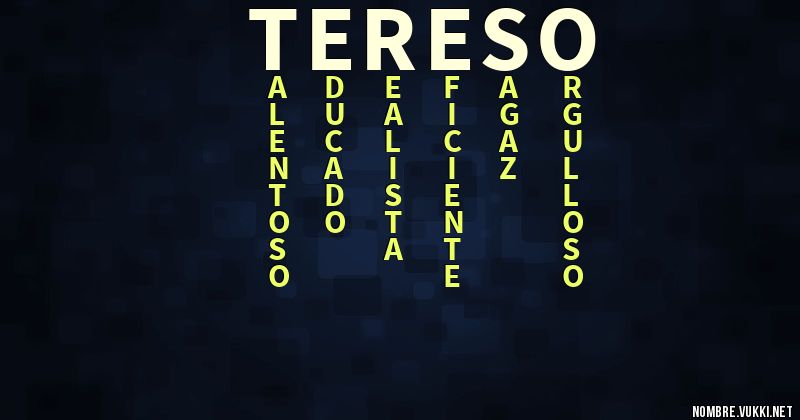 Acróstico tereso