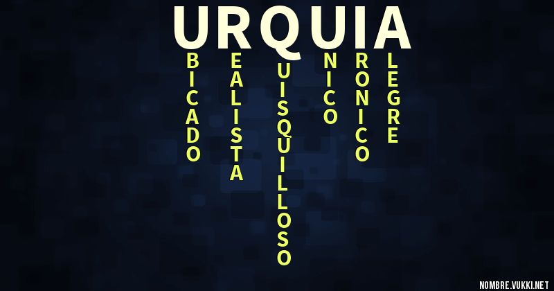 Acróstico urquia