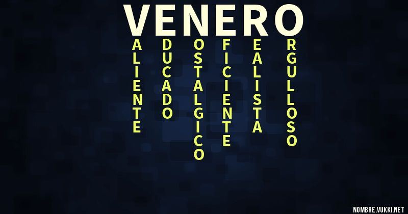 Acróstico venero