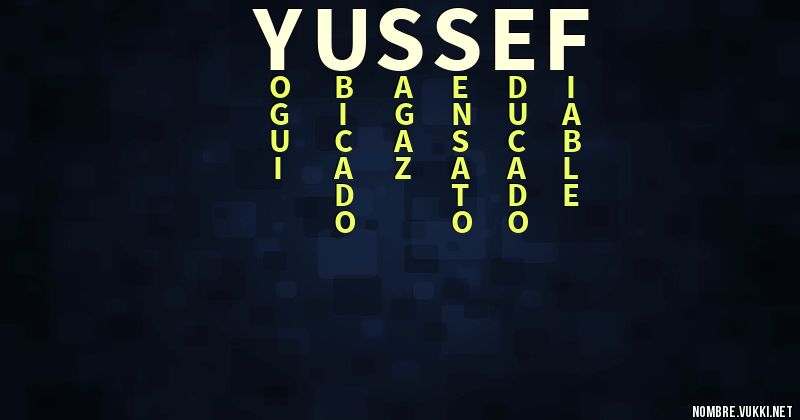 Acróstico yussef