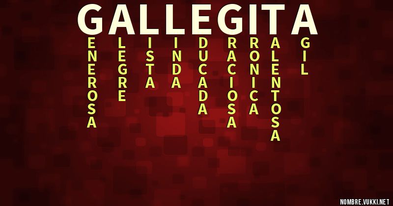 Acróstico gallegita