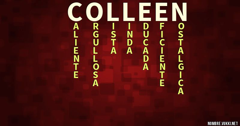 Acróstico colleen