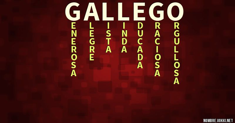 Acróstico gallego