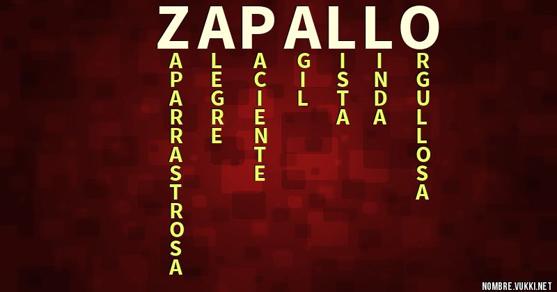 Acróstico zapallo