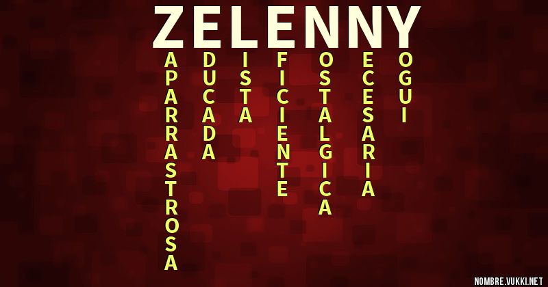 Acróstico zelenny