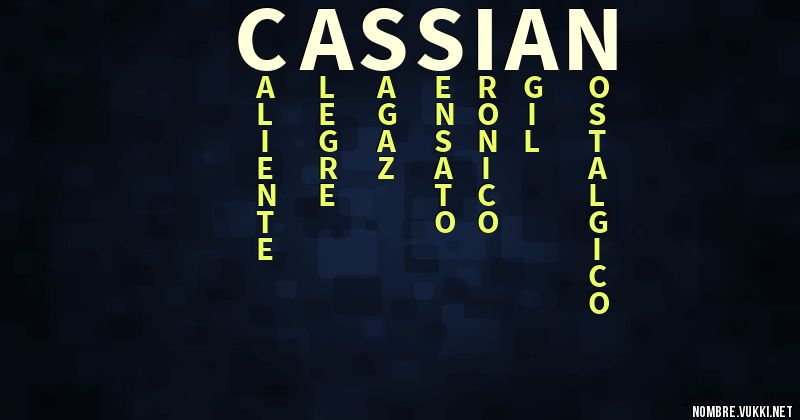Acróstico cassian