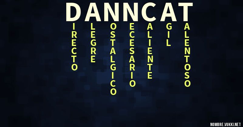 Acróstico danncat