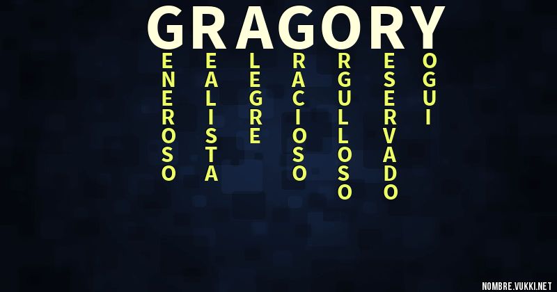 Acróstico gragory