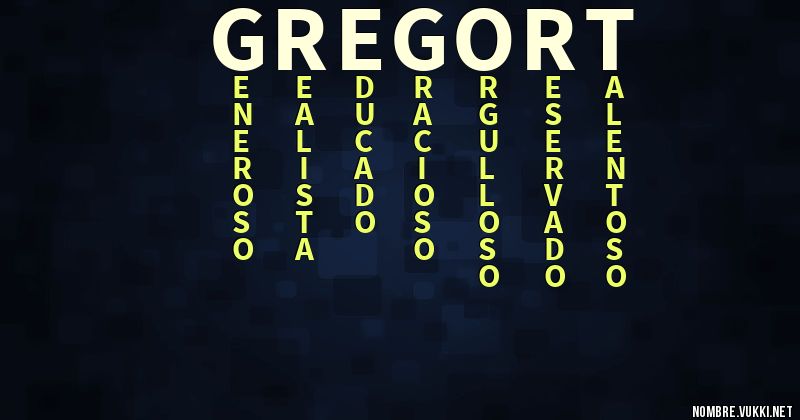 Acróstico gregort