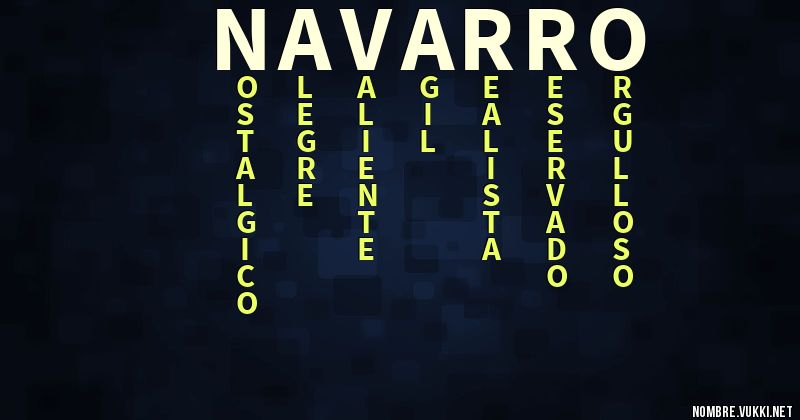 Acróstico navarro