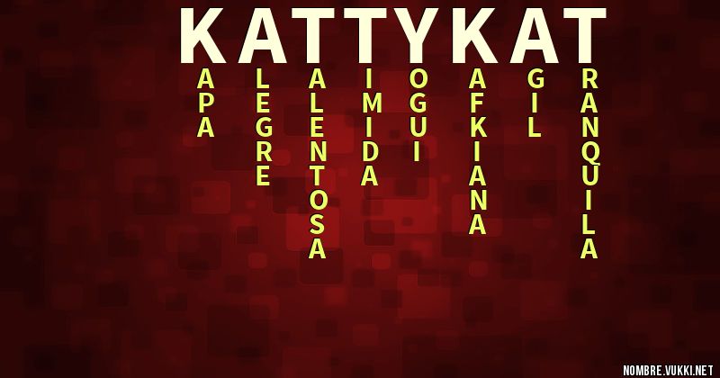 Acróstico katty_kat1430