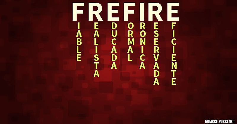 Acróstico frefire