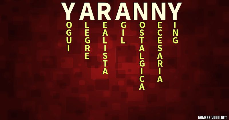 Acróstico yaranny